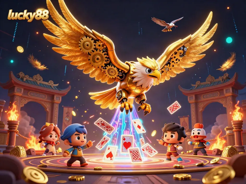 Experience dynamic gaming at lucky88 with vibrant 3D visuals and thrilling casino elements.
