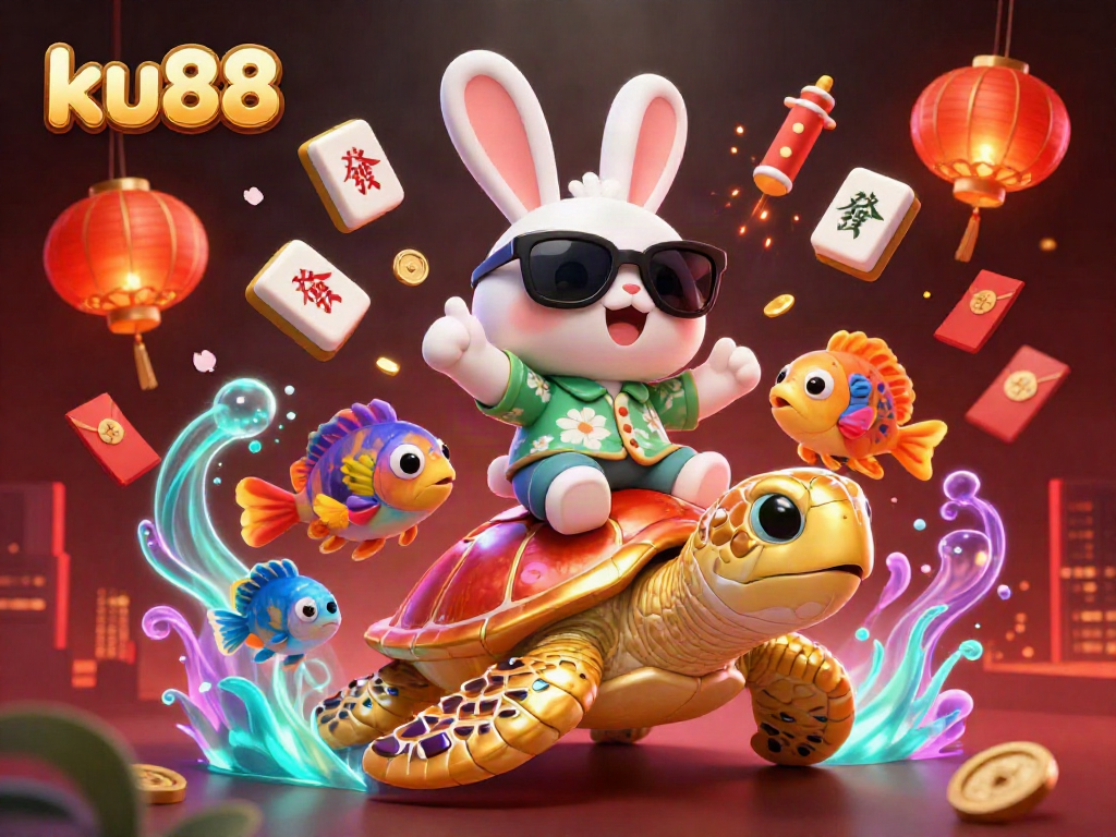 Engage with ku88's thrilling gaming universe featuring a lucky rabbit and golden turtle.