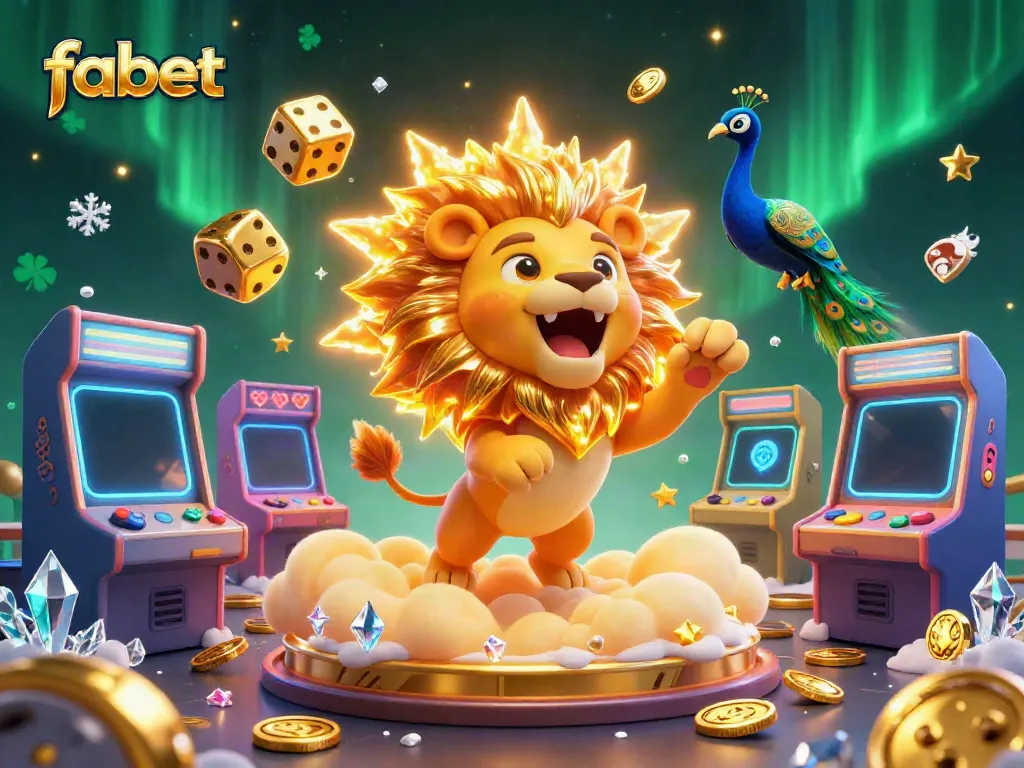 Experience vibrant fun at fabet casino with thrilling 3D visuals, colorful gaming elements, and dynamic character action.