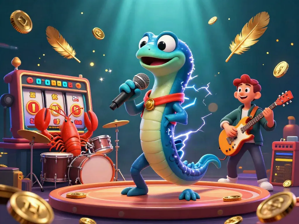 Join the fun at 11bett as the electric eel DJ rocks the underwater casino stage!