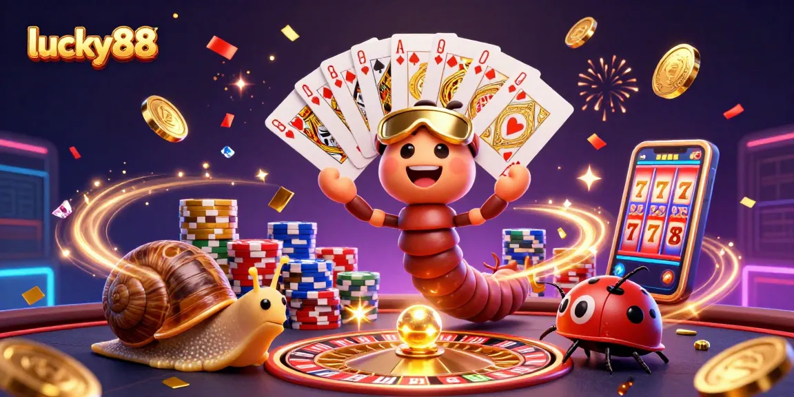 Win big at lucky88 with vibrant casino characters and dynamic gaming elements.